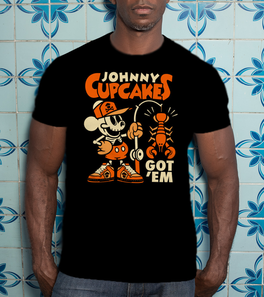 Johnny Cupcakes Crustacean Cupkicks Got 'Em T-Shirt