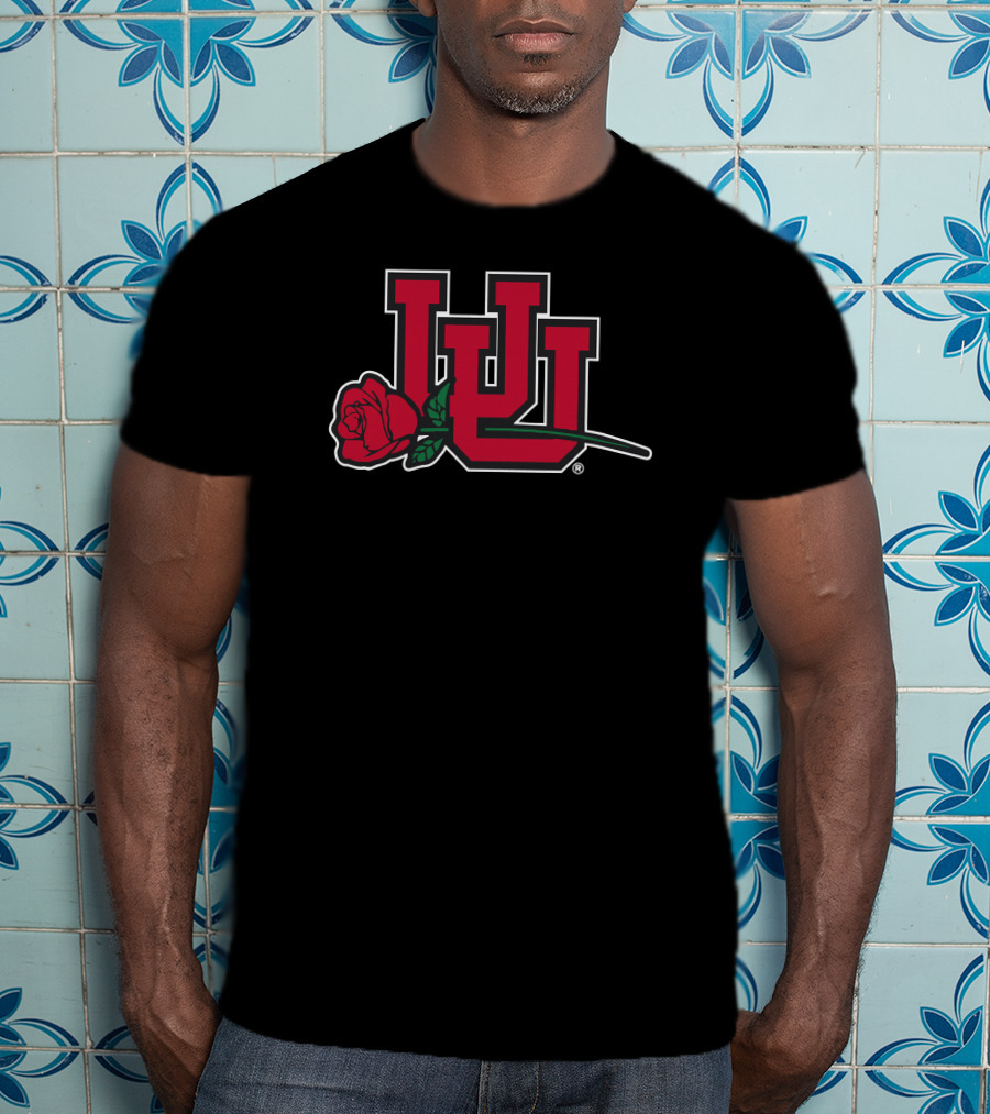 Homefield Store University Of Utah UU Red Rose T-Shirt