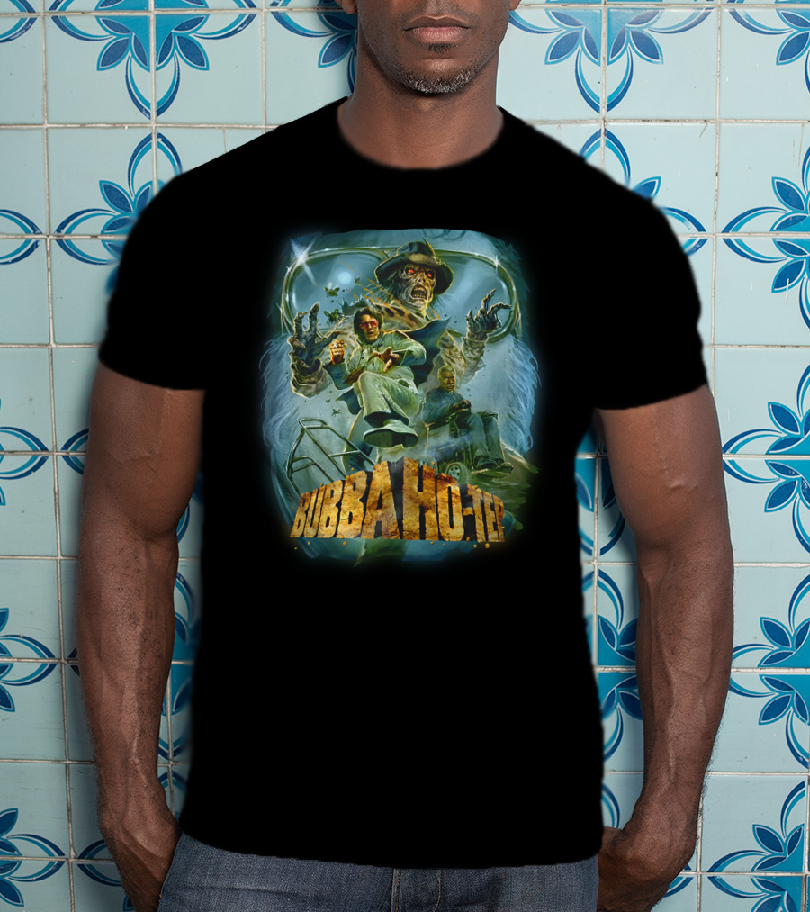 Bubba Ho-Tep Cavity Colors Undead Adventure Scene T-Shirt