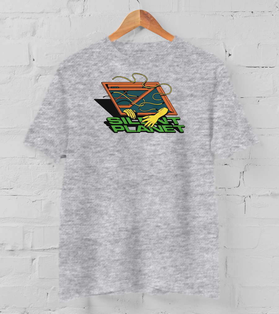 SILENT PLANET Visible Unseen Hands Through Frame T-Shirt