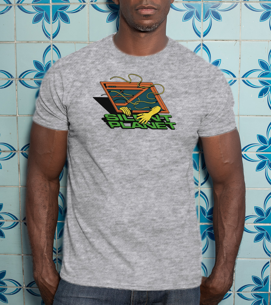 SILENT PLANET Visible Unseen Hands Through Frame T-Shirt