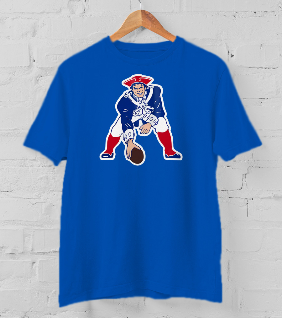 New England Patriots Sideline Arch Jersey Football Retro T-Shirt