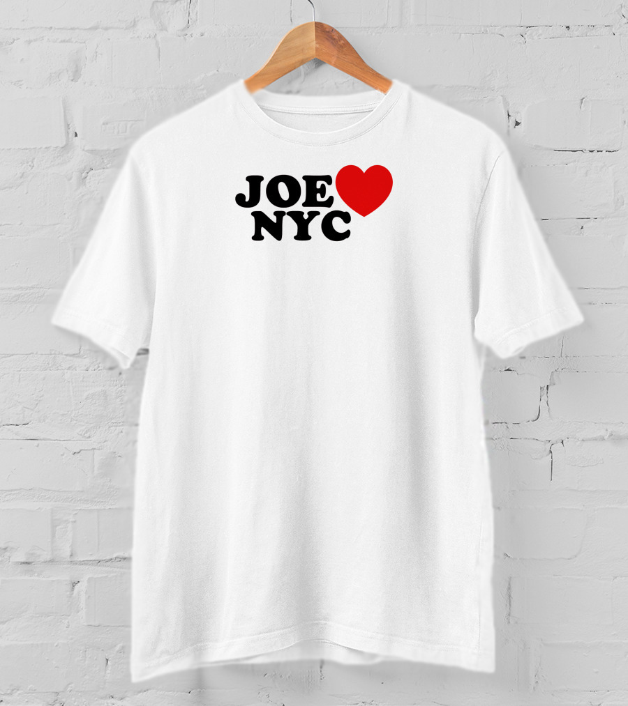 Joe Heart NYC Red Love T-Shirt