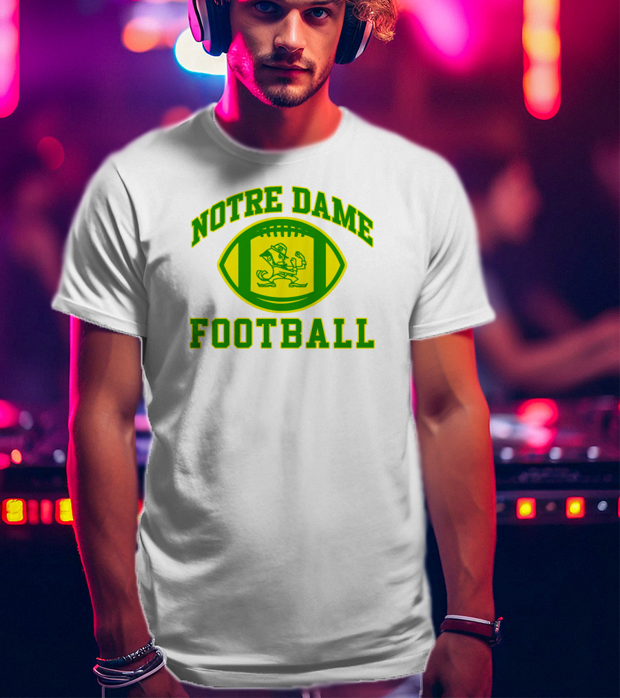 Notre Dame Football Coach Marcus Freeman Iconic Game Day Wear T-Shirt