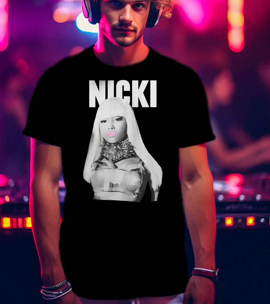 Nicki Minaj Pink Lips T-Shirt