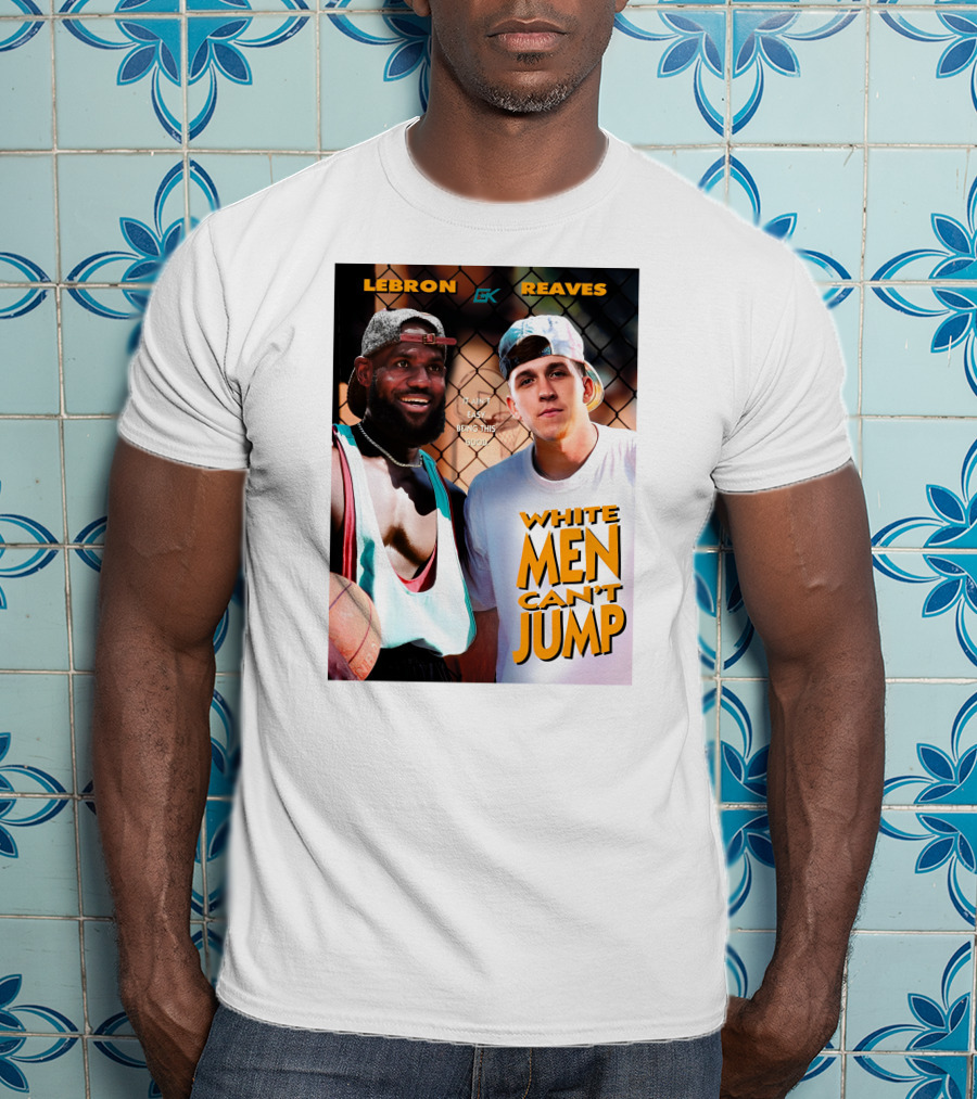 Lebron Reaves White Men Can't Jump Basketball Movie T-Shirt