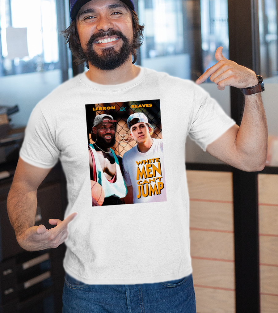 Lebron Reaves White Men Can't Jump Basketball Movie T-Shirt
