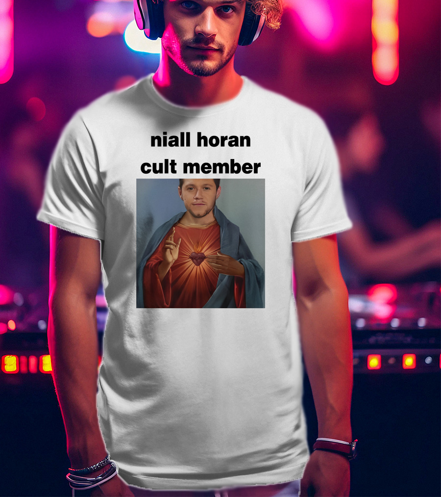 Niall Horan Cult Member Religious Icon T-Shirt