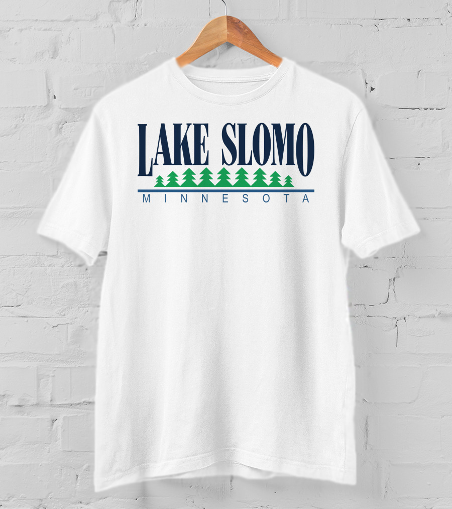 Lake Slomo Minnesota Pine Trees T-Shirt