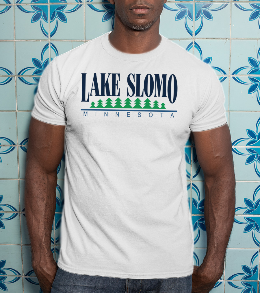 Lake Slomo Minnesota Pine Trees T-Shirt