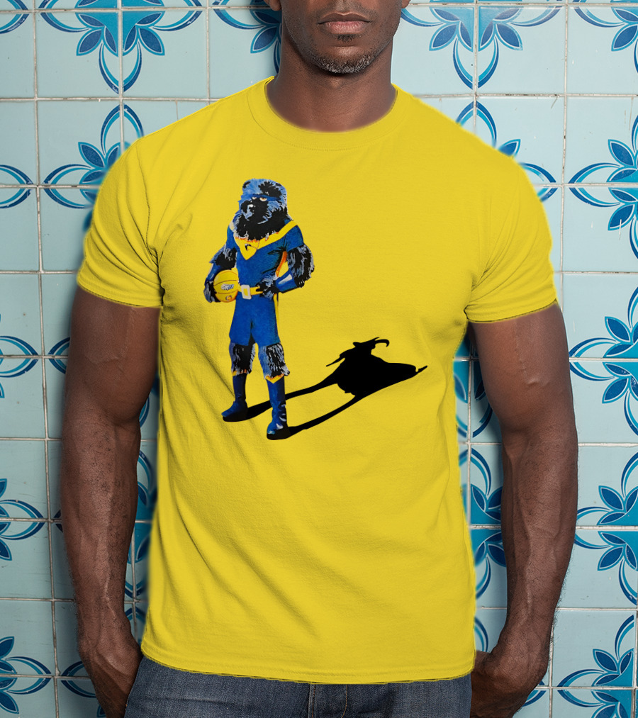 Grizzlies Bear Holding Basketball With Shadow T-Shirt