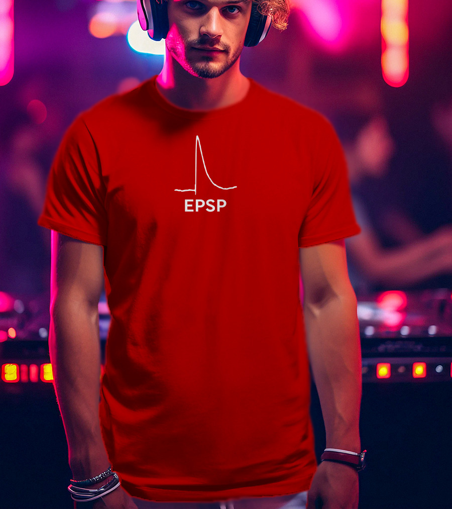 EPSP Neural Signal Graph T-Shirt