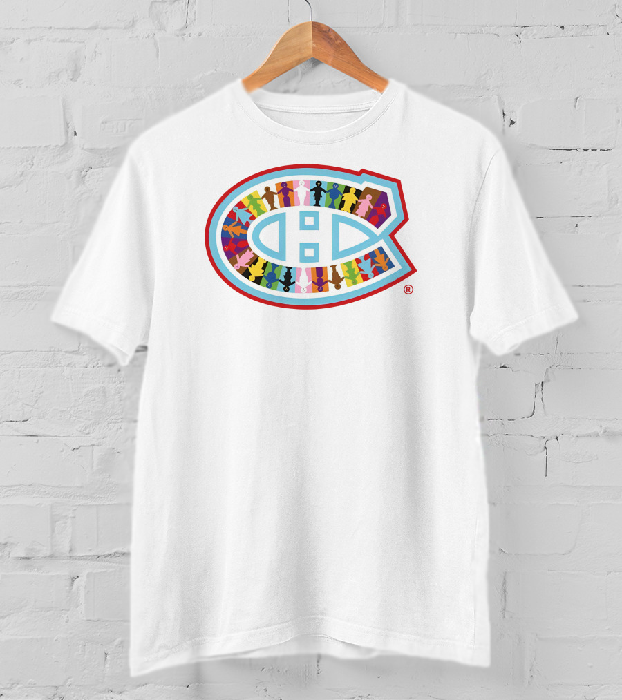 Montreal Canadiens Pride Night Colorful T-Shirt