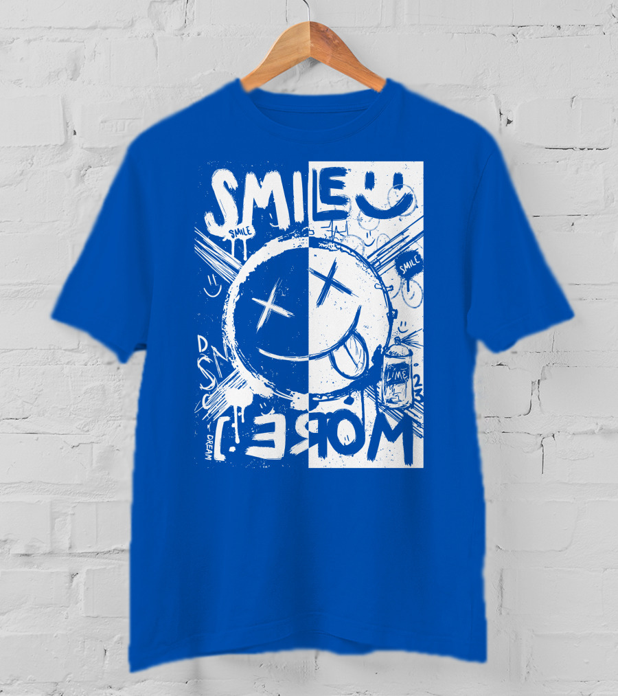 Dream Merch Smile More Smile Drink Lime T-Shirt