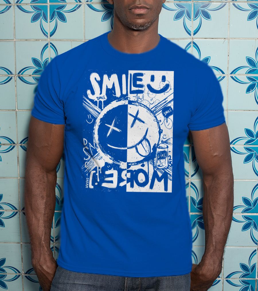 Dream Merch Smile More Smile Drink Lime T-Shirt