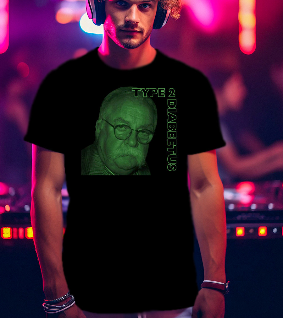 TYPE 2 DIABEETUS Green T-Shirt