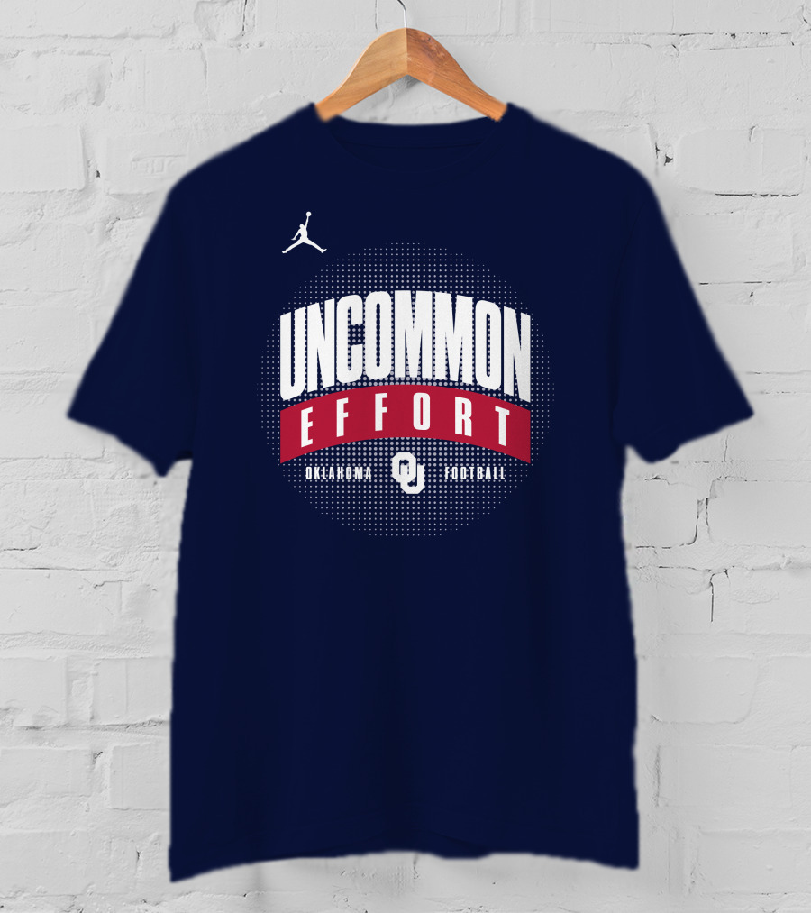Uncommon Effort Oklahoma Football OU Jordan Brand T-Shirt