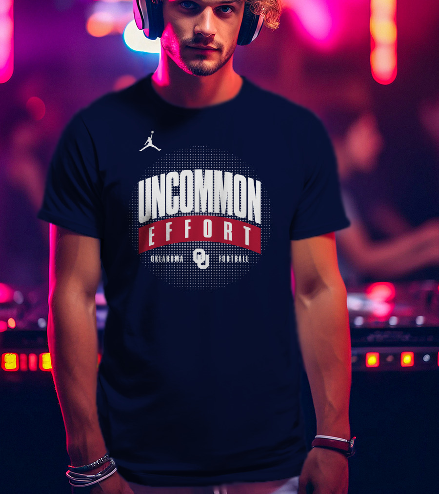 Uncommon Effort Oklahoma Football OU Jordan Brand T-Shirt