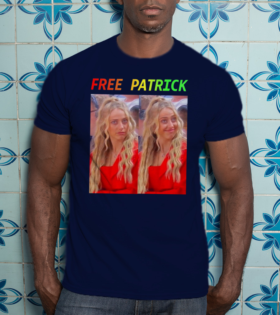FREE PATRICK Double Image Red T-Shirt