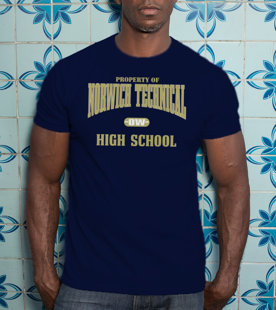 Property Of Norwich Technical OW High School T-Shirt