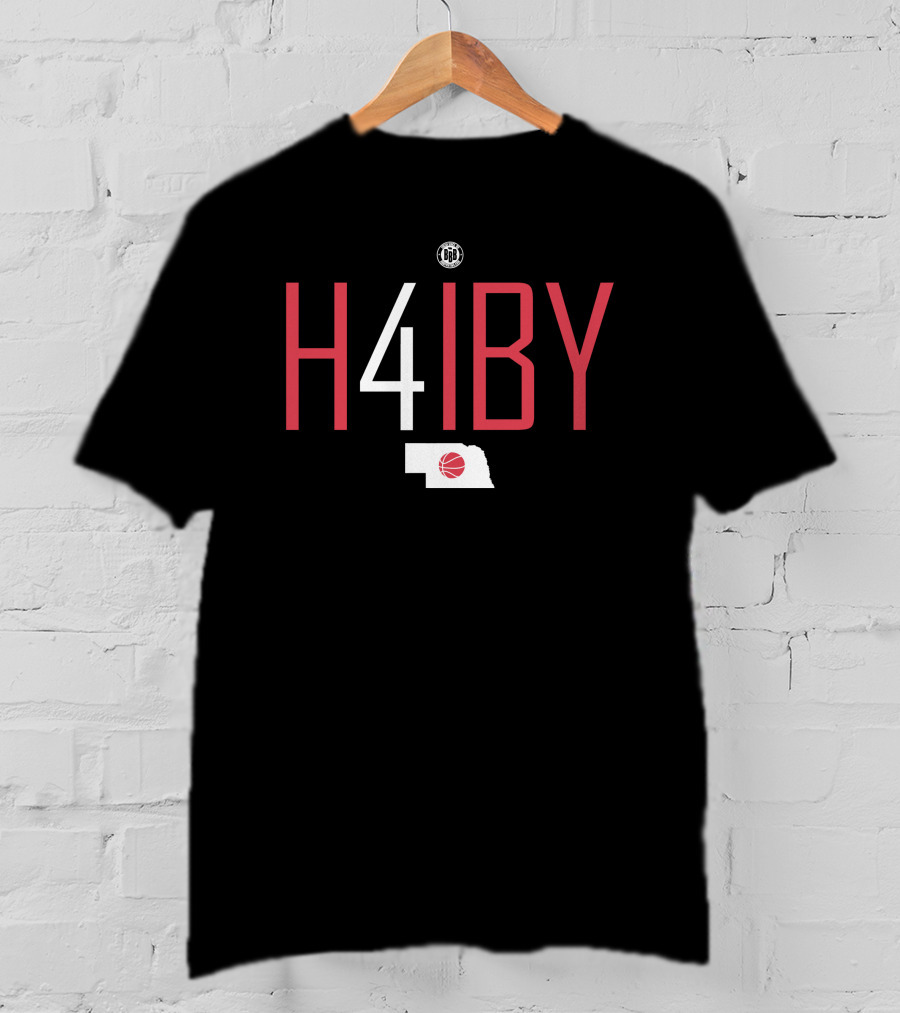 Bbb H4iby Nebraska Basketball T-Shirt