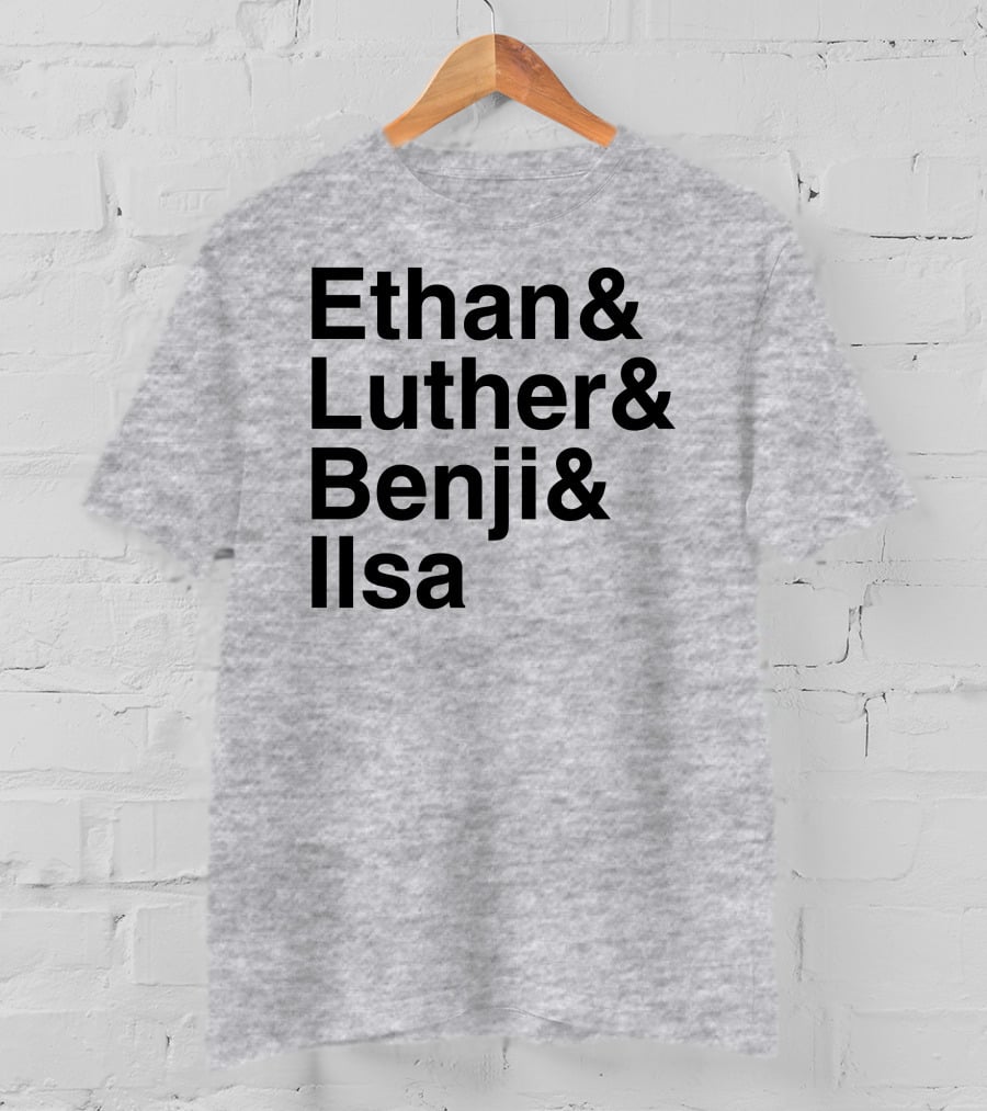 Mission Impossible Ethan Luther Benji Ilsa Characters T-Shirt