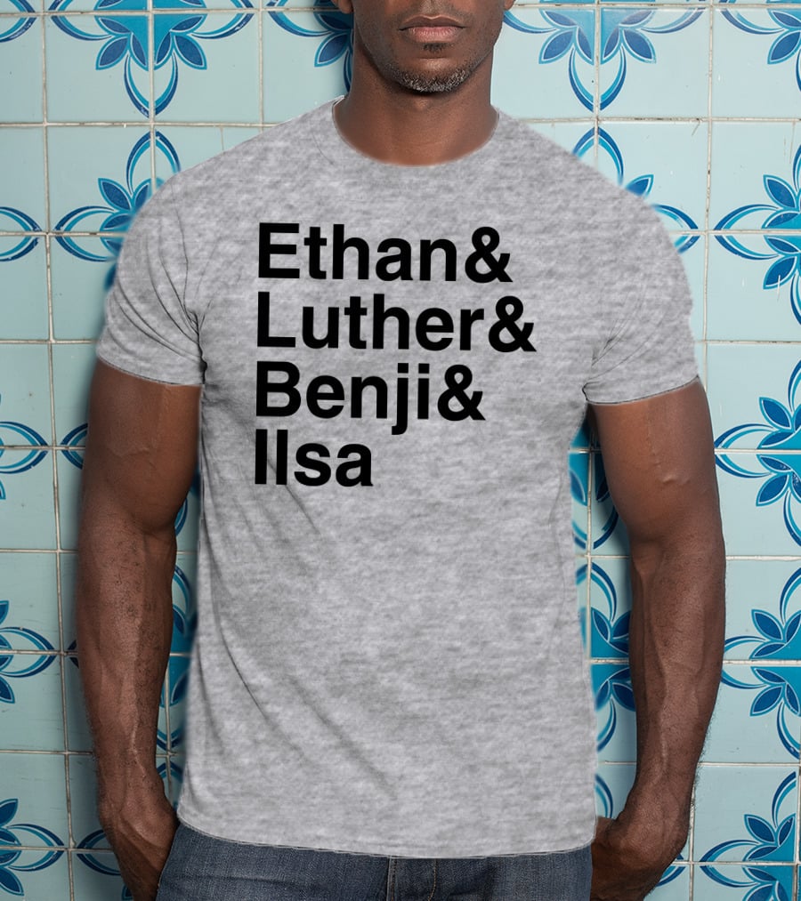 Mission Impossible Ethan Luther Benji Ilsa Characters T-Shirt