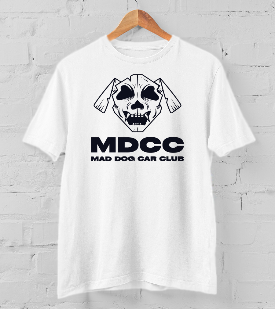 MDCC Mad Dog Car Club Skull T-Shirt