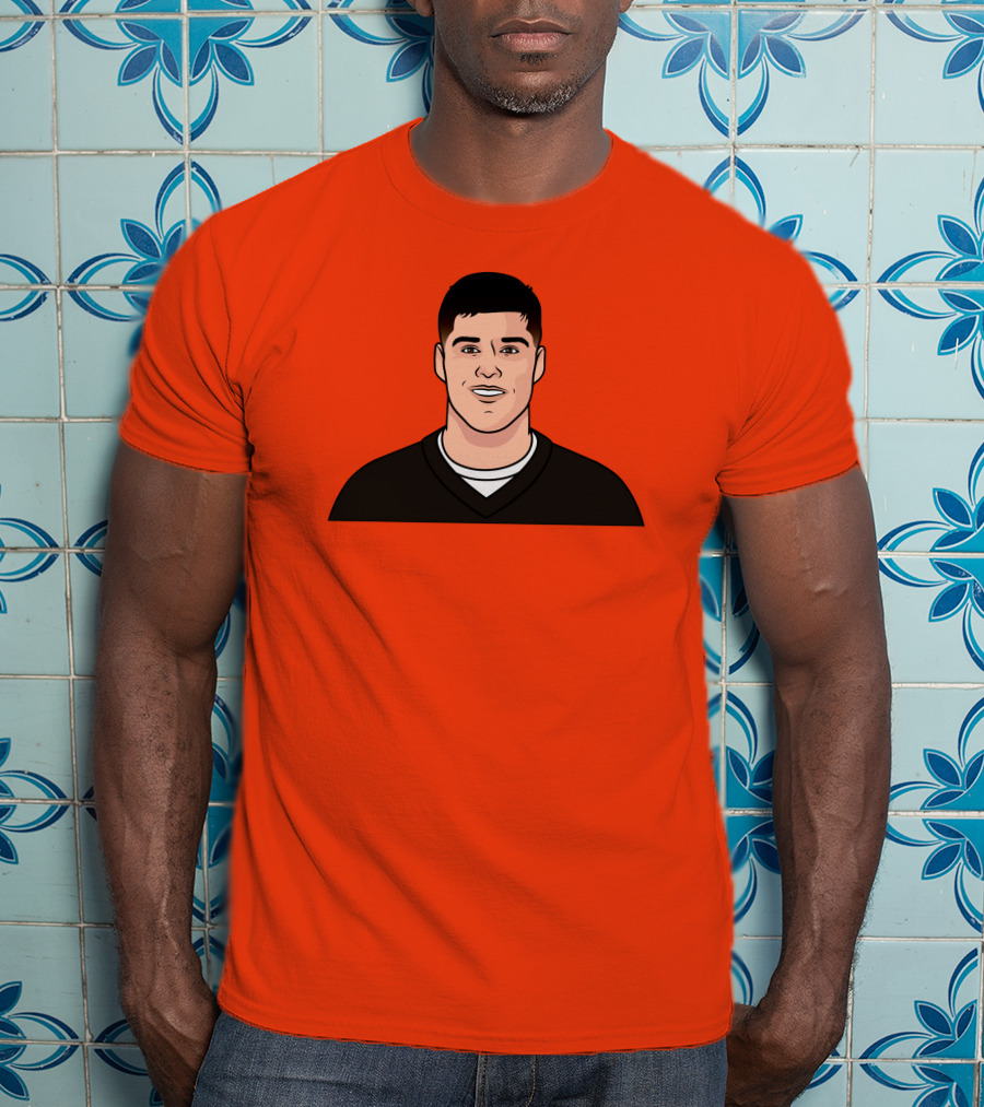 Mason Rudolph Illustrated Portrait On T-Shirt