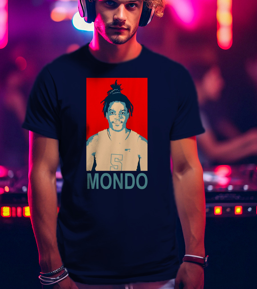 Mondo Basketball Number 5 T-Shirt