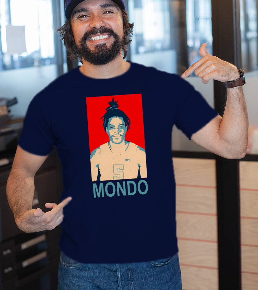 Mondo Basketball Number 5 T-Shirt