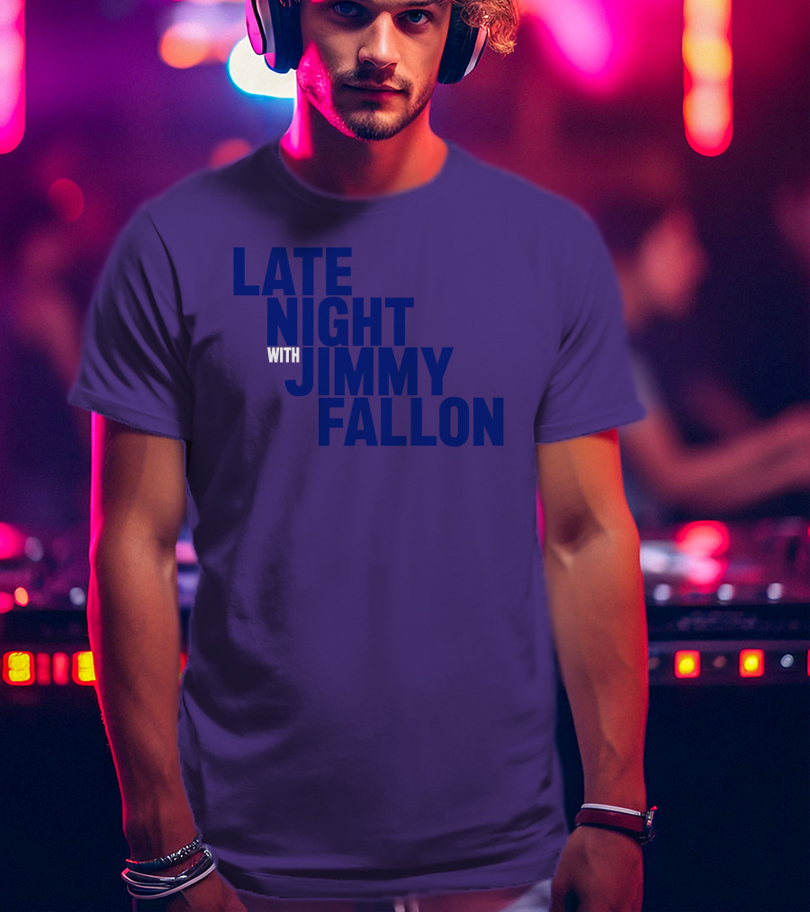 Late Night With Jimmy Fallon Mike Shoemaker T-Shirt