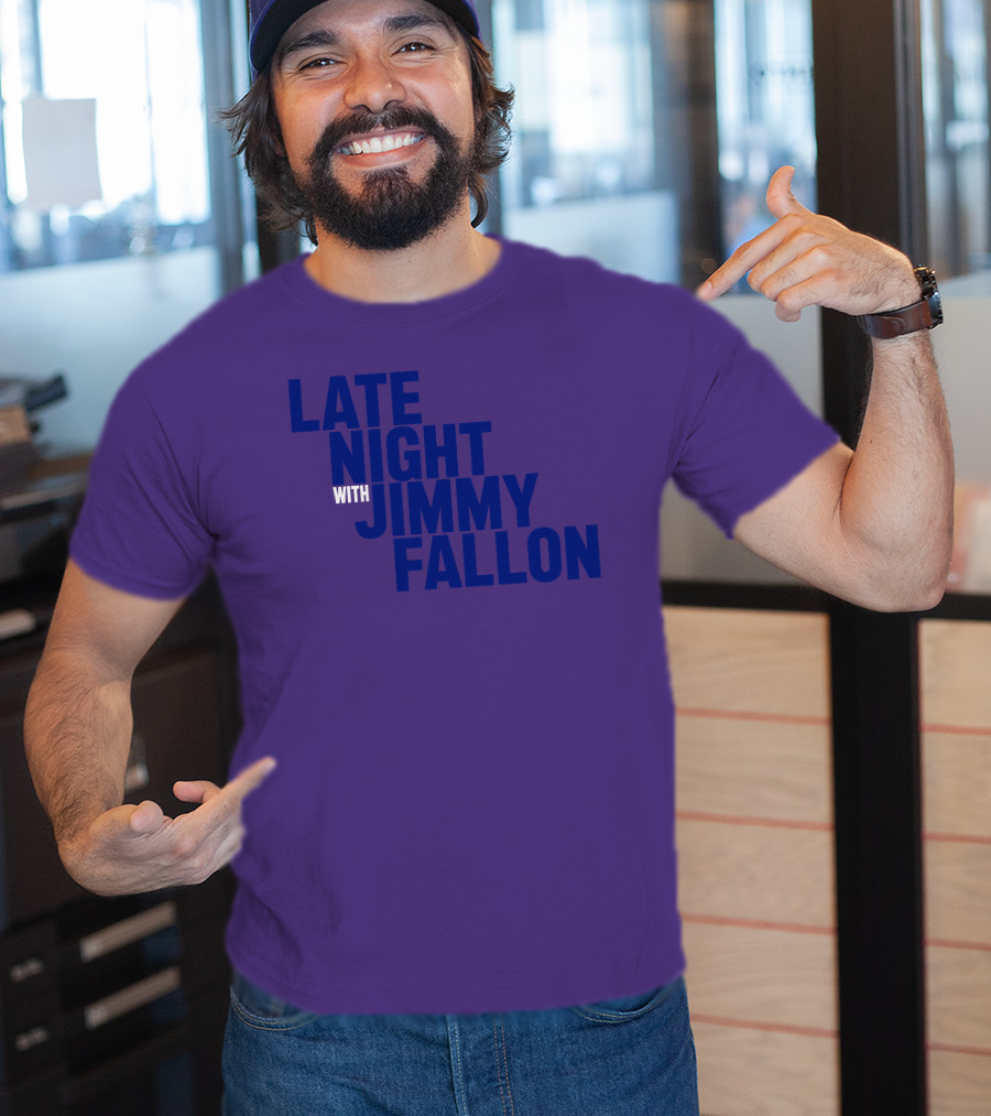 Late Night With Jimmy Fallon Mike Shoemaker T-Shirt