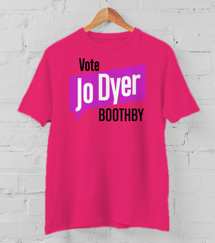 Vote Jo Dyer Boothby Independent Voice T-Shirt