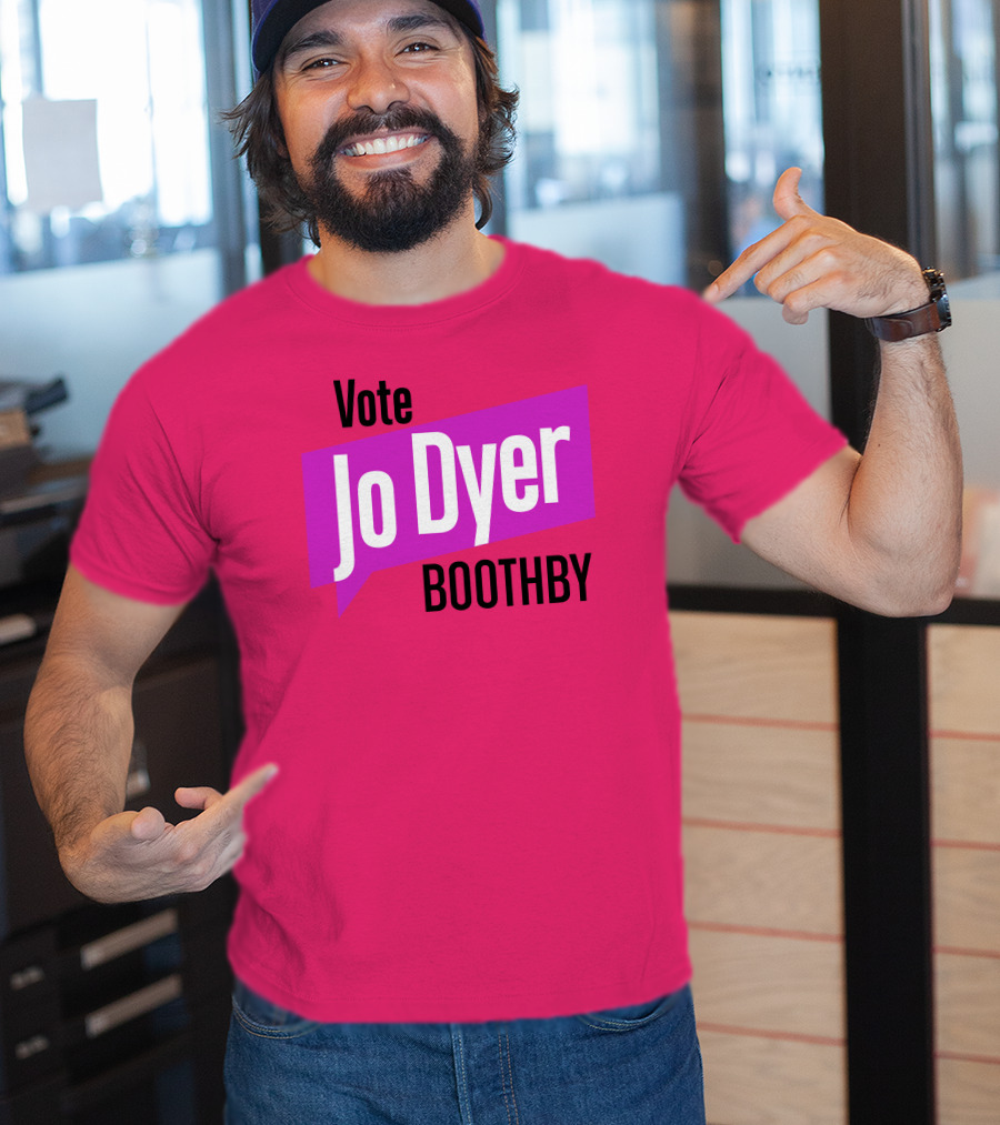 Vote Jo Dyer Boothby Independent Voice T-Shirt