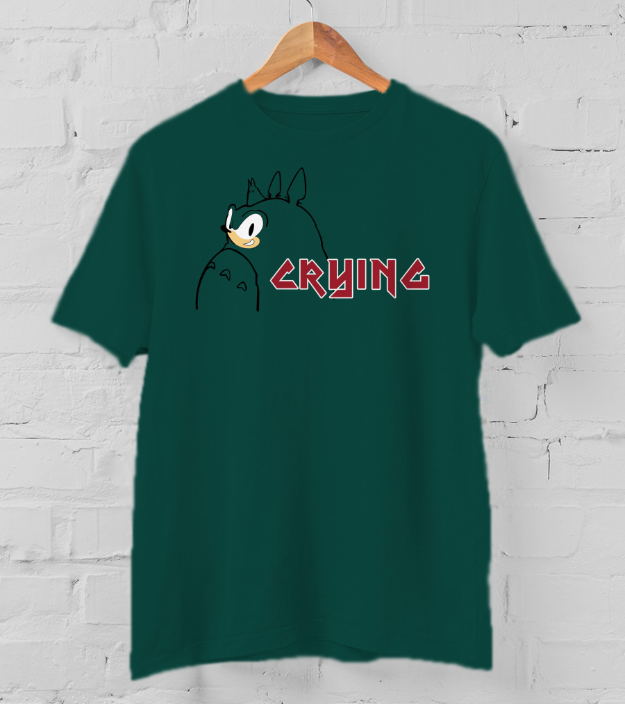 Crying My Neighbor Hedgehog Eddie T-Shirt