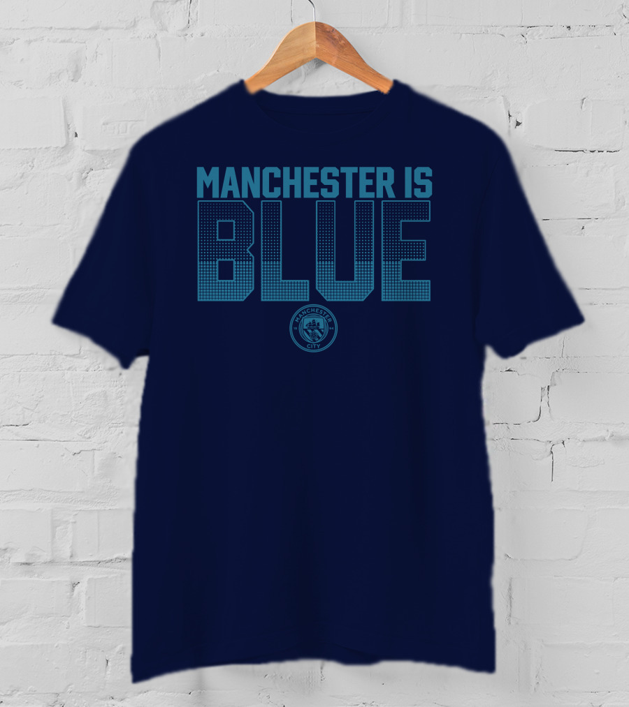 Manchester Is Blue: Manchester City Emblem T-Shirt