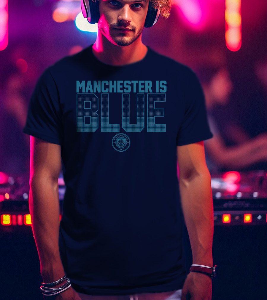 Manchester Is Blue: Manchester City Emblem T-Shirt