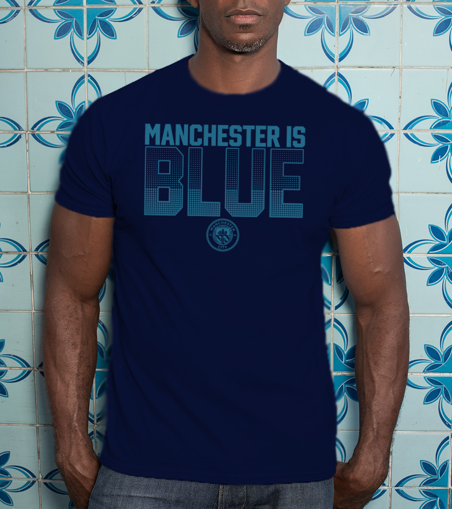 Manchester Is Blue: Manchester City Emblem T-Shirt