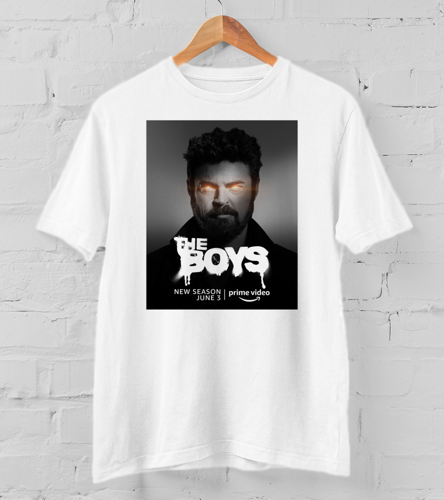 The Boys New Season June 3 Prime Video Superhero Dark T-Shirt