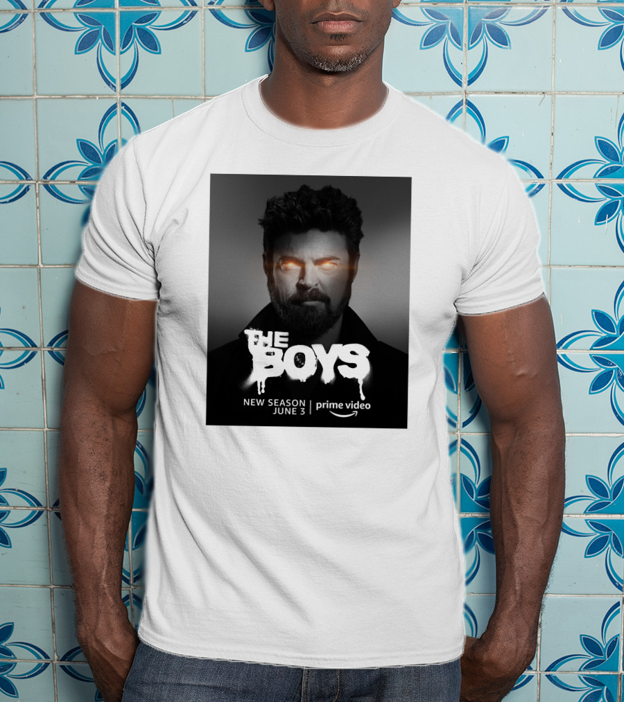 The Boys New Season June 3 Prime Video Superhero Dark T-Shirt