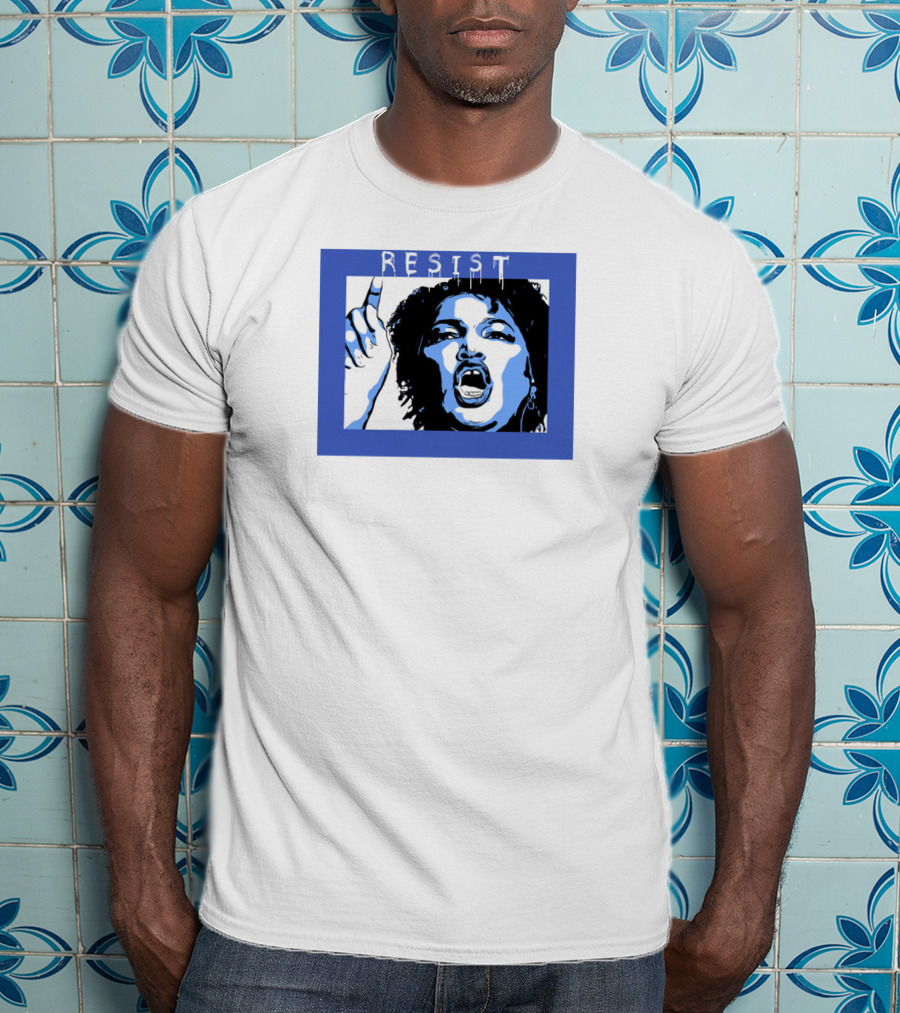 Liberal World Gear Company Merch Resist Stacey Abrams T-Shirt