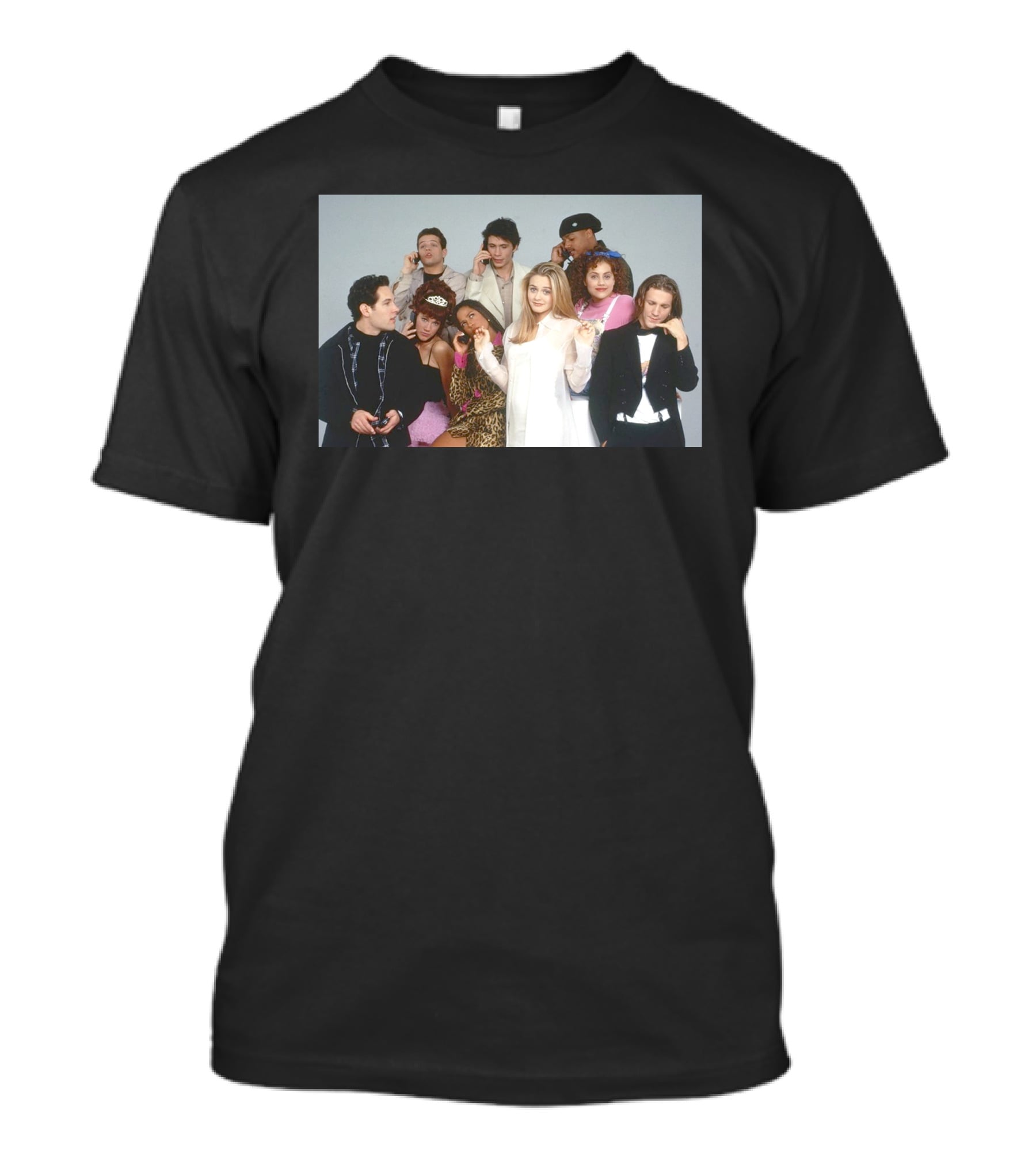Krishnanand Kelkar As Patricinhas De Beverly Hills Clueless Cast Ensemble T-Shirt