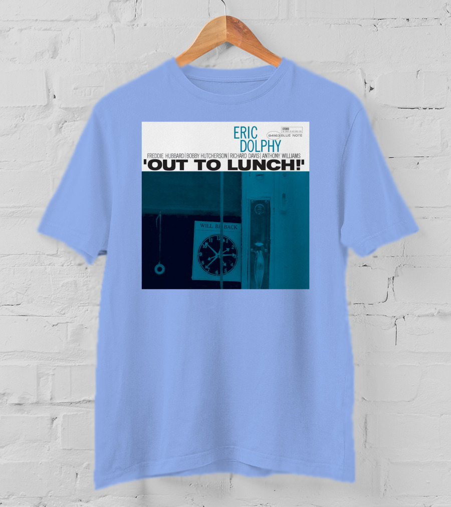 Out To Lunch Eric Dolphy Blue Note Records Cover Art Freddie Hubbard Bobby Hutcherson Richard Davis Anthony Williams T-Shirt