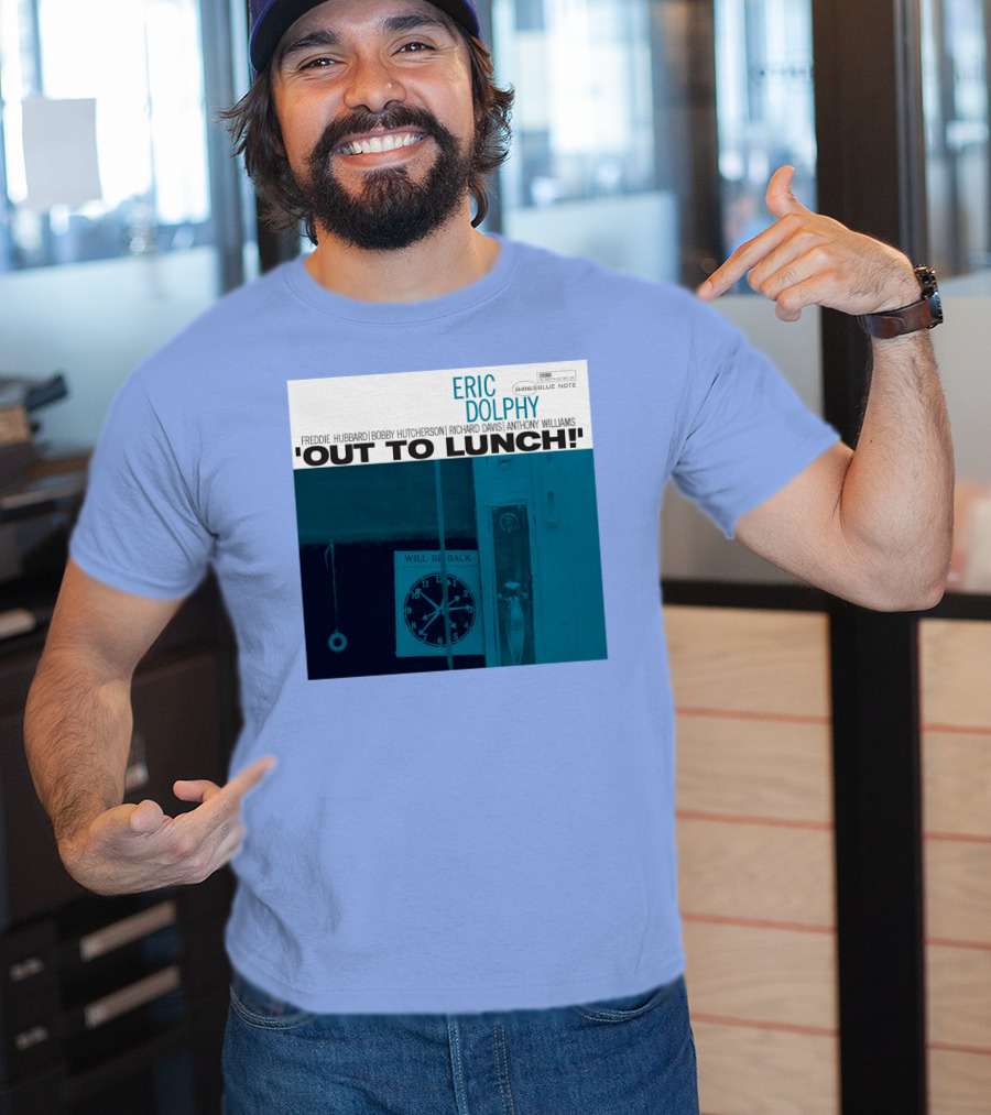 Out To Lunch Eric Dolphy Blue Note Records Cover Art Freddie Hubbard Bobby Hutcherson Richard Davis Anthony Williams T-Shirt