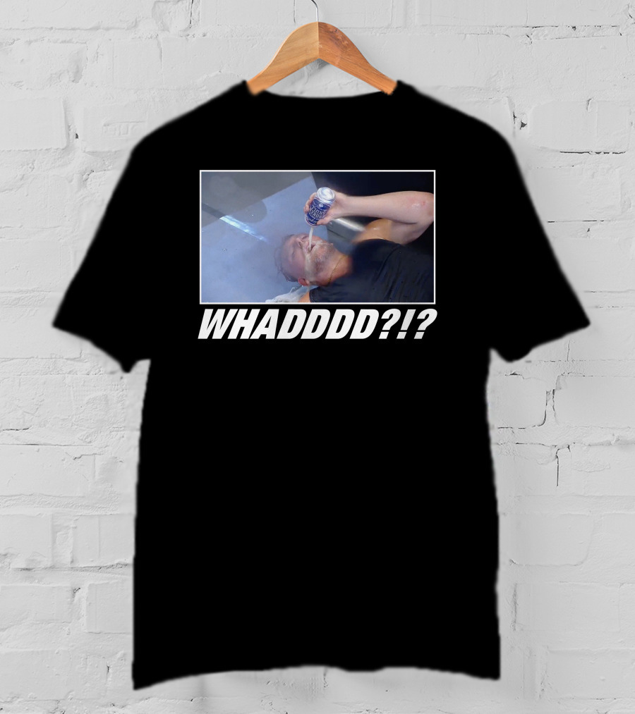 The Pat Mcafee Show Merch WHADDDD?? Whipped Cream Moment T-Shirt