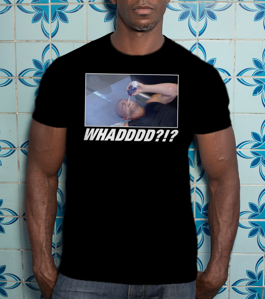 The Pat Mcafee Show Merch WHADDDD?? Whipped Cream Moment T-Shirt