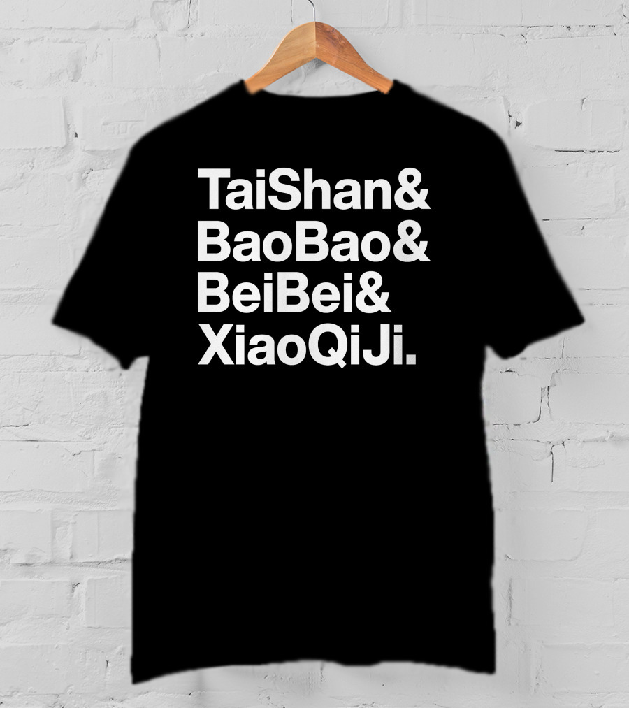TaiShan BaoBao BeiBei XiaoQiJi T-Shirt