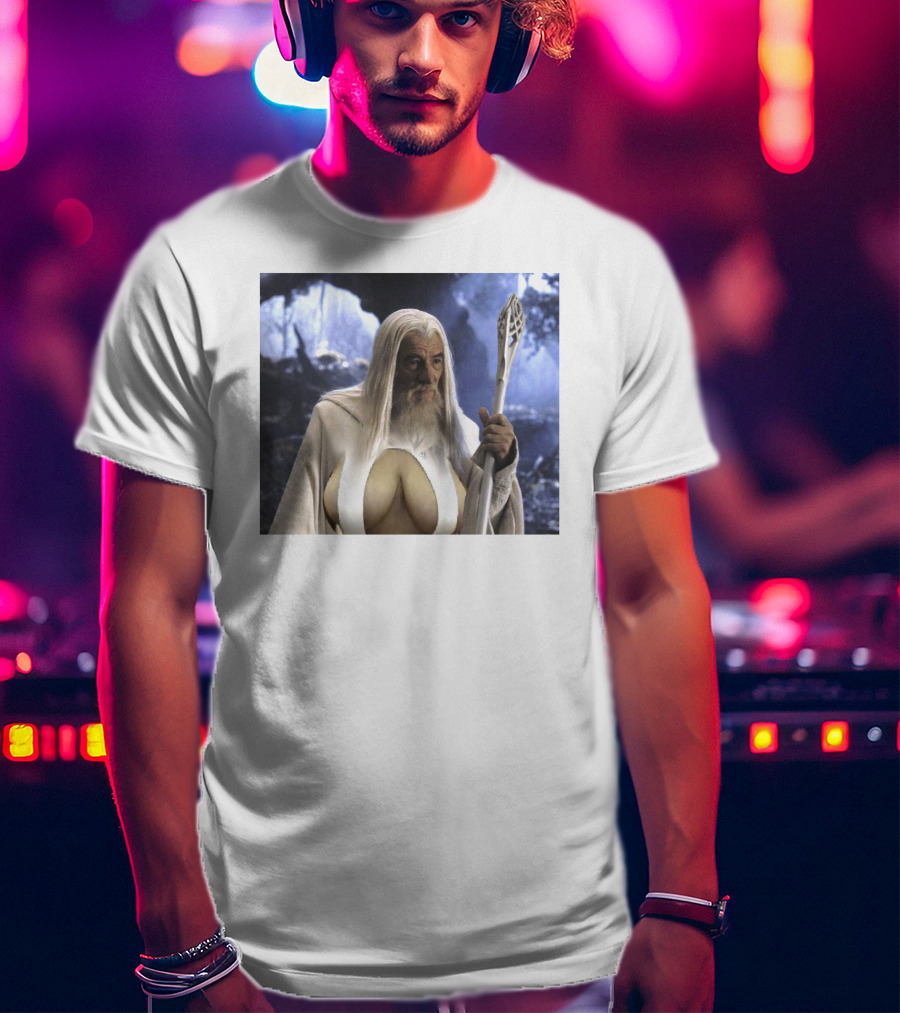 Raw Paw Merch Gandalf's Big Naturals Wizard T-Shirt