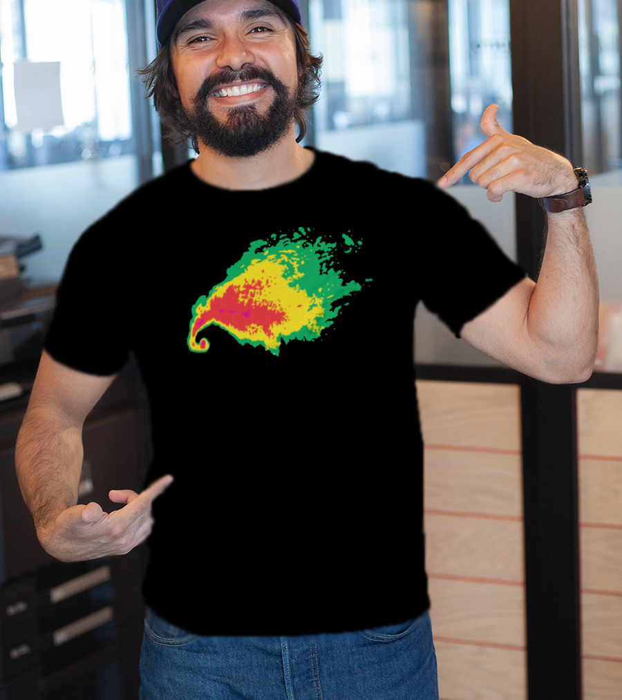 Ryan Hall Supercell Doppler Radar T-Shirt